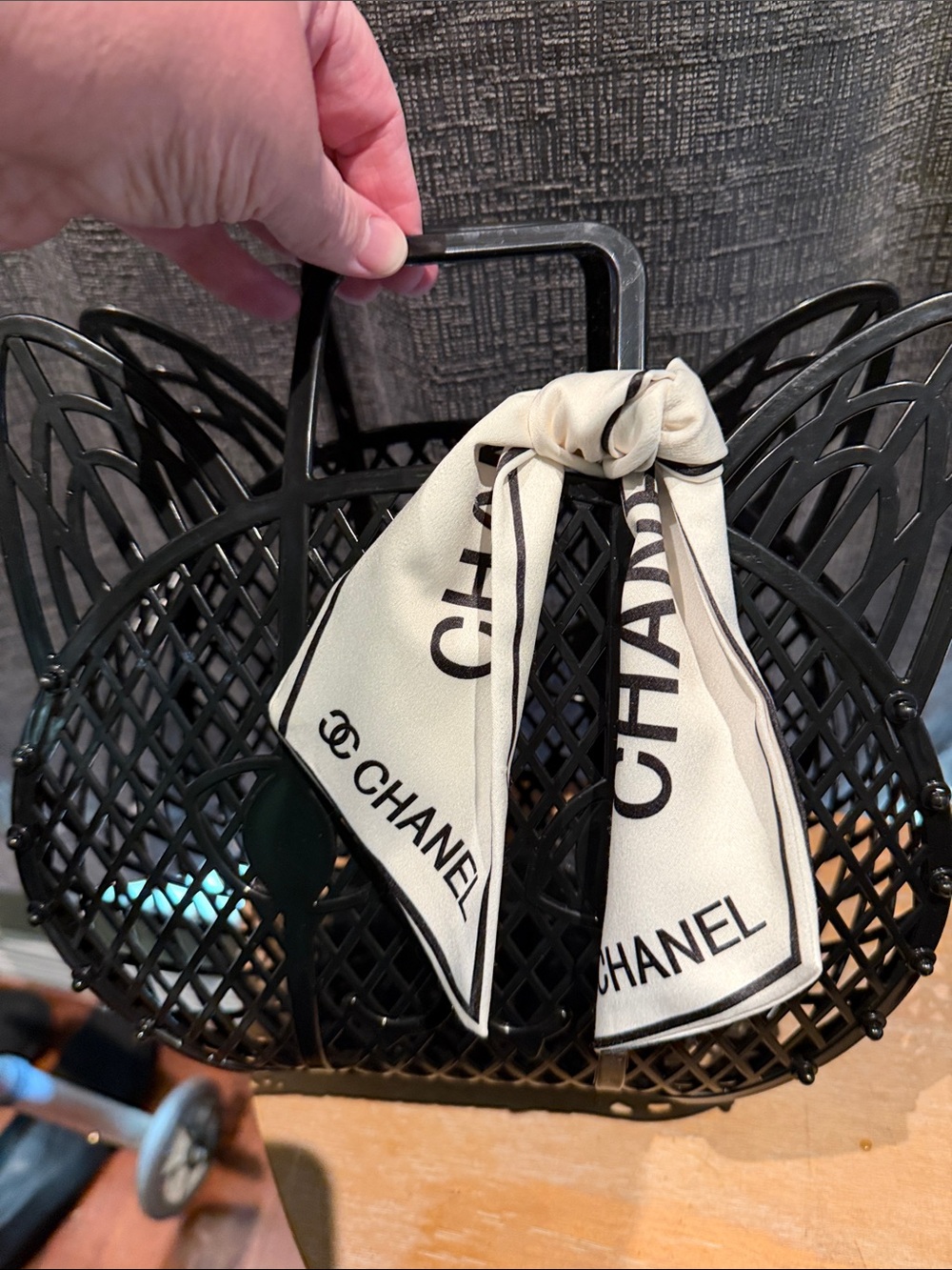 Black Cat Jelly Tote with Extra